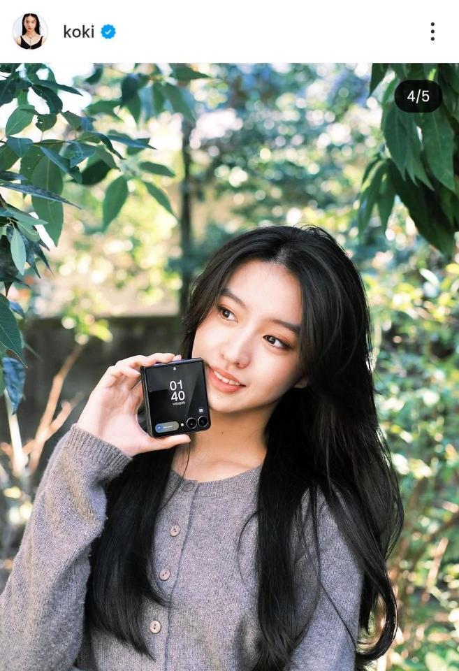 Ｋｏｋｉ，のインスタグラム＠ｋｏｋｉ（１１月３日付）より