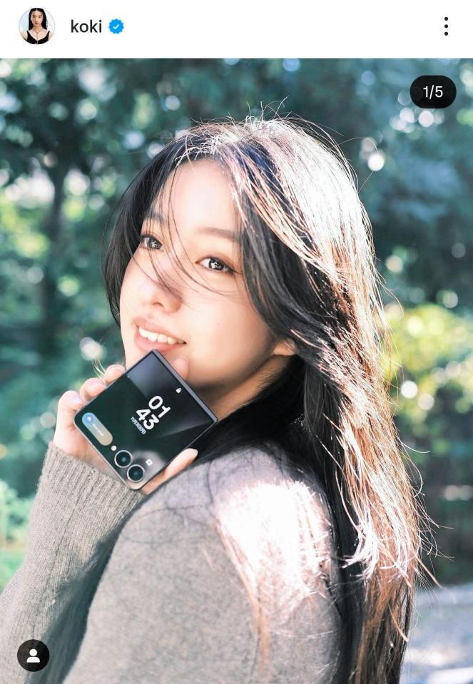 Ｋｏｋｉ，のインスタグラム＠ｋｏｋｉ（１１月３日付）より