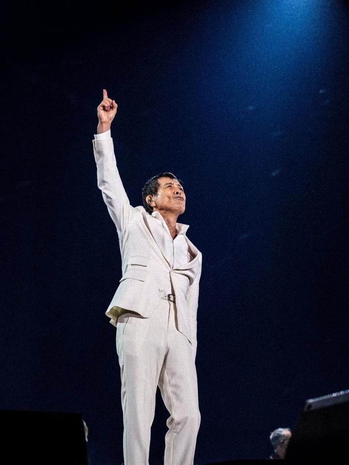 　東京ドームでソロデビュー５０周年記念ライブを開催した矢沢永吉＝ＰＨＯＴＯ：ＨＩＲＯ　ＫＩＭＵＲＡ 