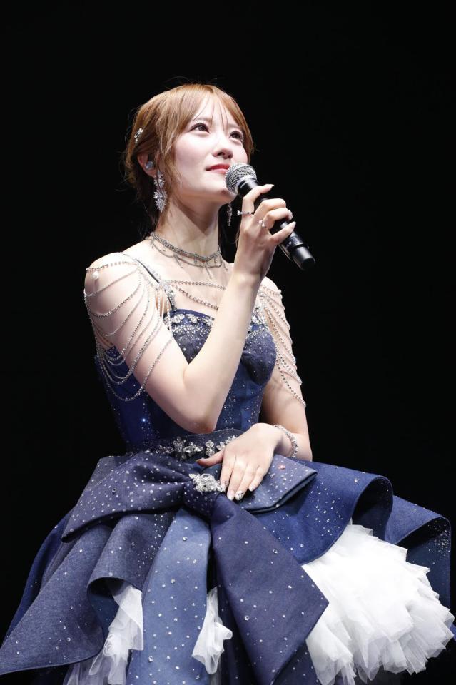　卒業コンサートを行ったＮＭＢ48・小嶋花梨　©ＮＭＢ４８