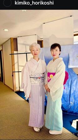 　堀越希実子氏のインスタグラム（＠ｋｉｍｉｋｏ＿ｈｏｒｉｋｏｓｈｉ）より 