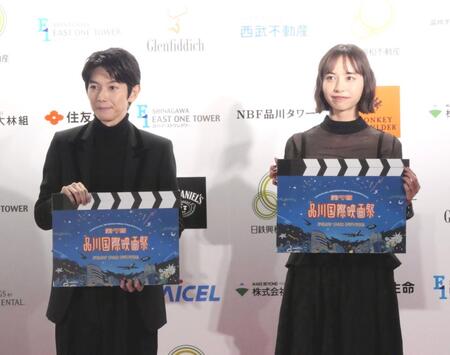 　イベントに出席した本郷奏多（左）と井桁弘恵