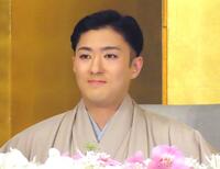 　結婚会見を行った中村橋之助