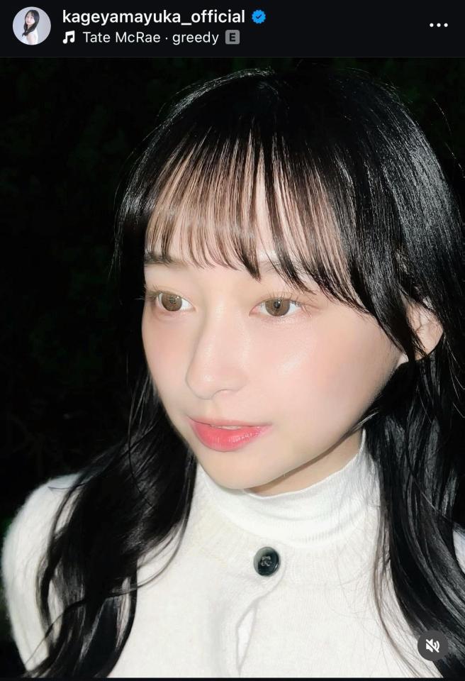 　影山優佳のインスタグラム＠ｋａｇｅｙａｍａｙｕｋａ＿ｏｆｆｉｃｉａｌから