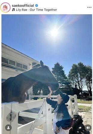 紗栄子のインスタグラム（ｓａｅｋｏｏｆｆｉｃｉａｌ）より