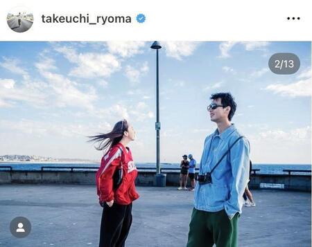 竹内涼真のインスタグラム＠ｔａｋｅｕｃｈｉ＿ｒｙｏｍａ（１１月９日付）より 