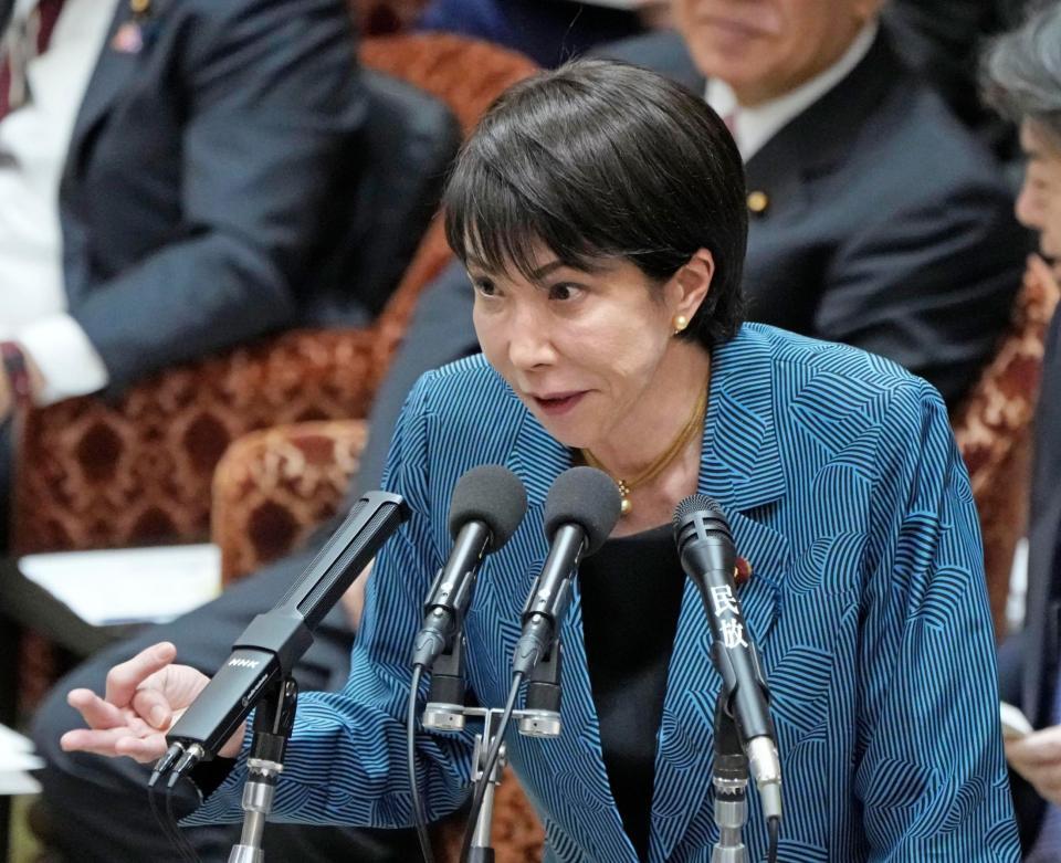 　衆院予算委で答弁する高市首相＝11日午後
