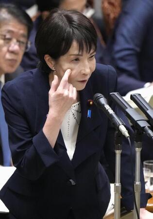 　参院予算委で答弁する高市首相