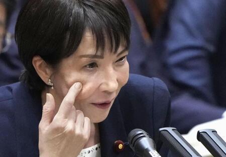 　参院予算委で答弁する高市首相