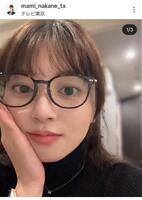 　中根舞美アナウンサーのインスタグラム（＠ｍａｍｉ＿ｎａｋａｎｅ＿ｔｘ）から。