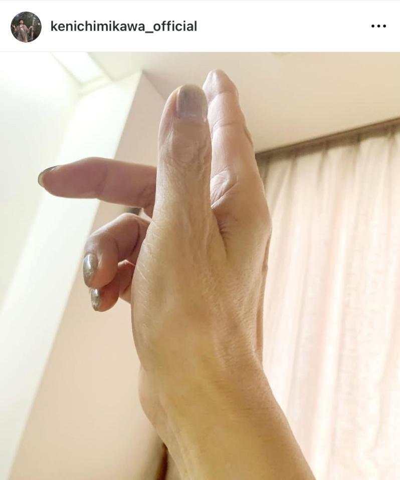 　美川憲一のインスタグラム＠ｋｅｎｉｃｈｉｍｉｋａｗａ＿ｏｆｆｉｃｉａｌより