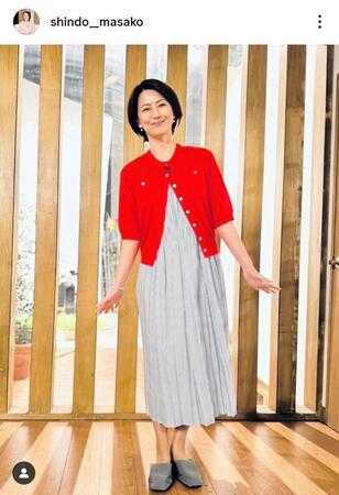 進藤晶子アナのインスタグラム＠ｓｈｉｎｄｏ＿＿ｍａｓａｋｏより