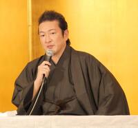 　取材会に出席した中村獅童