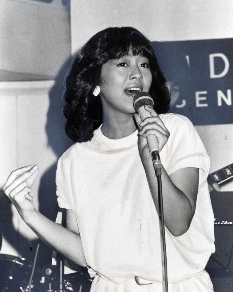 　若かりし頃の岩崎良美