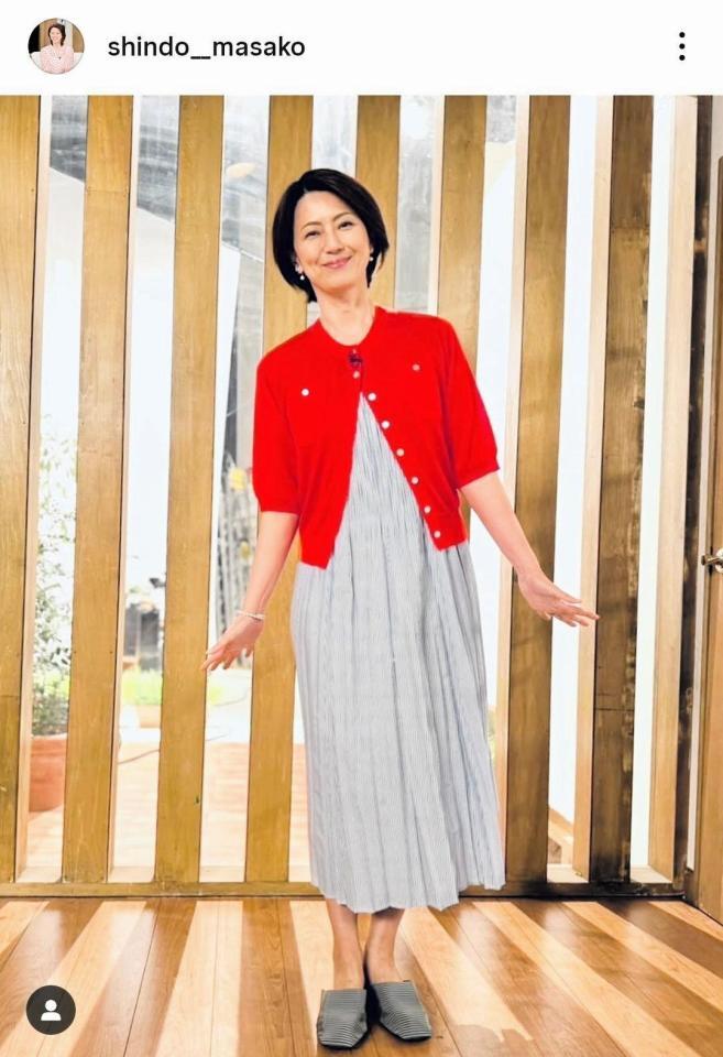 進藤晶子アナのインスタグラム＠ｓｈｉｎｄｏ＿＿ｍａｓａｋｏより