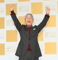 　紅白歌合戦に向けて気合い入る堺正章（撮影・堀内翔）