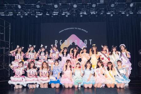 　イベントに出演したｆａｖ　ｍｅ、ｌｏｇ　ｙｏｕ、　Ｔｏｉ　Ｔｏｉ　Ｔｏｉメンバー一同（撮影：河邉有実莉）