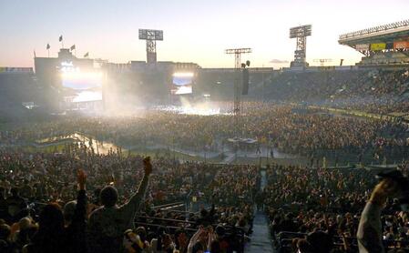 　湘南乃風のライブが行われた甲子園
