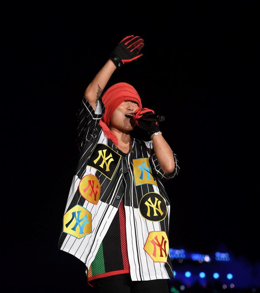 　会場を盛り上げるＨＡＮーＫＵＮ（撮影・西田忠信）