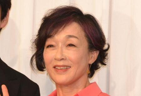 　舞台「わが歌ブギウギ－笠置シヅ子物語－」の取材会に登場したキムラ緑子