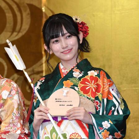 　池田瑛紗＝２３年１月