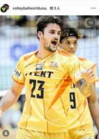 　トリー・デファルコ選手のインスタグラム＠ｔｊｄｅｆａｌｃｏ（２４年１０月２日付）より 