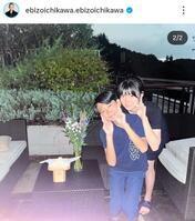 　市川團十郎のインスタグラム＠ｅｂｉｚｏｉｃｈｉｋａｗａ．ｅｂｉｚｏｉｃｈｉｋａｗａ（１０月６日付）より