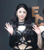 　ＬＥ　ＳＳＥＲＡＦＩＭのＨＵＨ　ＹＵＮＪＩＮ（撮影・堀内翔）