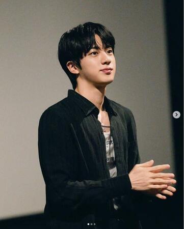 ＢＴＳ・ジンの公式インスタグラム＠ｊｉｎより