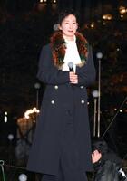 　登壇する木村多江（撮影・堀内翔）