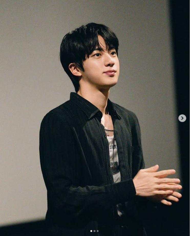 ＢＴＳ・ジンの公式インスタグラム＠ｊｉｎより