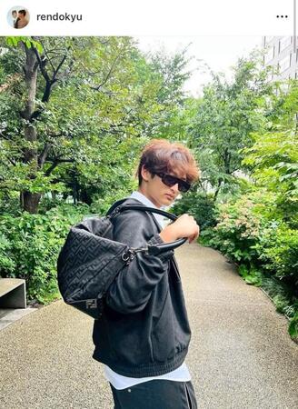 これで１８歳？！色気がすごい…。道休蓮のインスタグラム＠ｒｅｎｄｏｋｙｕより