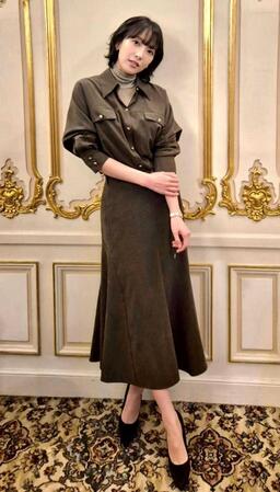 　イベントに出席した知英