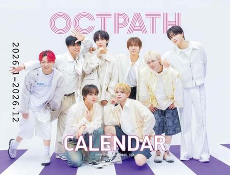 　ＯＣＴＰＡＴＨ初のカレンダー「ＯＣＴＰＡＴＨ　ＣＡＬＥＮＤＡＲ　２０２６」の表紙