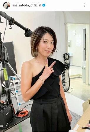 　里田まいのインスタグラム＠ｍａｉｓａｔｏｄａ＿ｏｆｆｉｃｉａｌより 