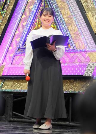 　Ｒ－１グランプリ２０２５決勝戦で司会を務める谷元星奈アナウンサー