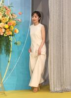 　登壇する森田望智（撮影・石井剣太郎）