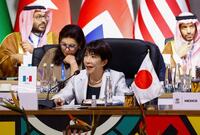 　南アフリカのヨハネスブルクで開幕したＧ２０サミットに出席した高市首相（ロイター＝共同）