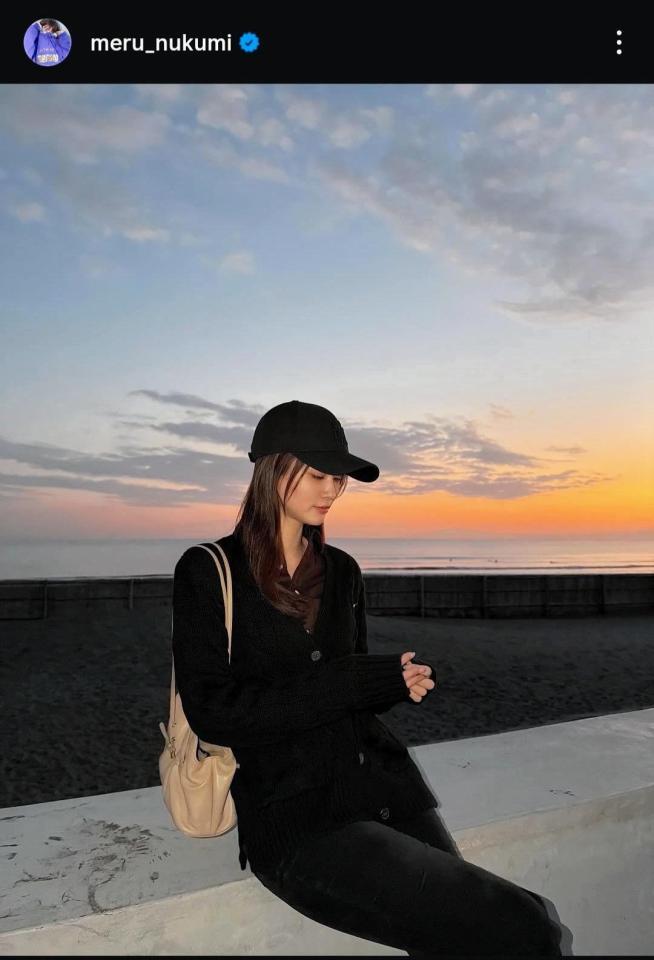 　生見愛瑠インスタグラム＠ｍｅｒｕ＿ｎｕｋｕｍｉから