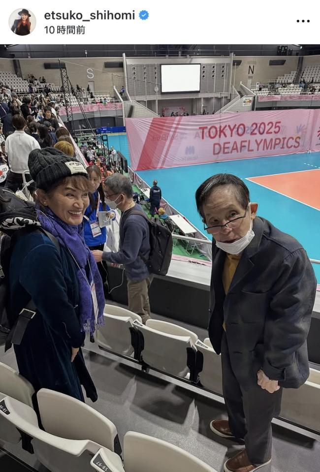 　志穂美悦子さんのインスタグラム＠ｅｔｓｕｋｏ＿ｓｈｉｈｏｍｉより