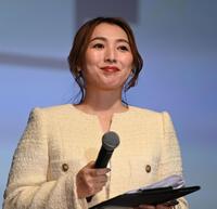 　ＭＣを務める元フジテレビアナウンサーの宮瀬茉祐子（撮影・開出牧）