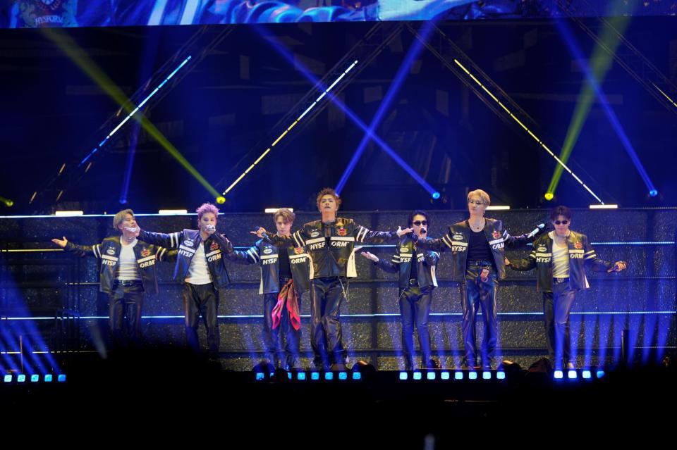 　ＢＡＬＬＩＳＴＩＫ　ＢＯＹＺ（左から）深堀未来、奥田力也、海沼流星、日高竜太、砂田将宏、松井利樹、加納嘉将