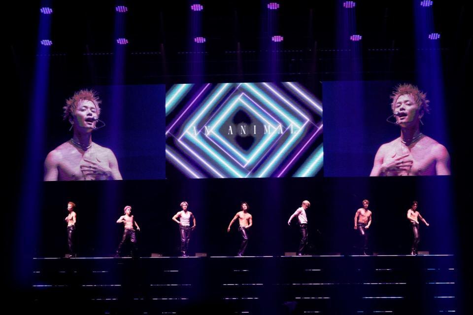 　ＢＡＬＬＩＳＴＩＫ　ＢＯＹＺ（左から）日高竜太、奥田力也、深堀未来、砂田将宏、松井利樹、海沼流星、加納嘉