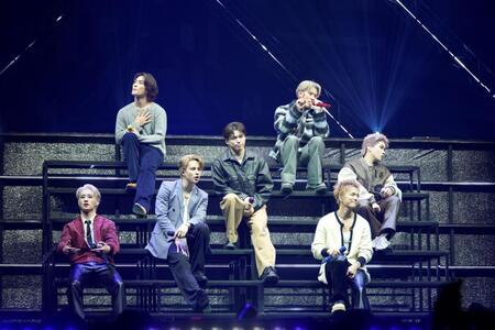 　ＢＡＬＬＩＳＴＩＫ　ＢＯＹＺ（左から）松井利樹、砂田将宏、海沼流星、加納嘉将、深堀未来、日高竜太、奥田力也