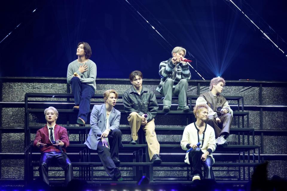 　ＢＡＬＬＩＳＴＩＫ　ＢＯＹＺ（左から）松井利樹、砂田将宏、海沼流星、加納嘉将、深堀未来、日高竜太、奥田力也