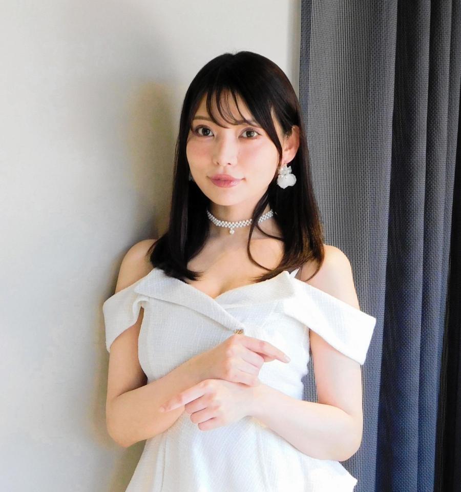 　取材会に出席した似鳥沙也加