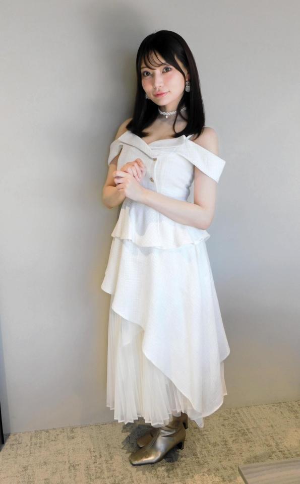 　取材会に出席した似鳥沙也加