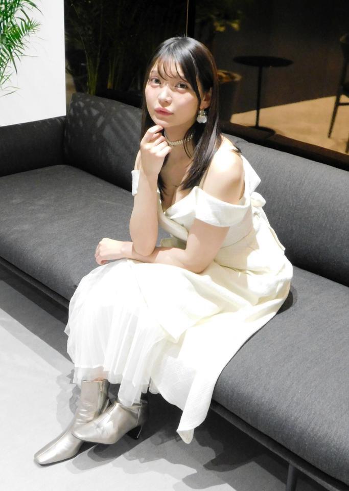 　取材会に出席した似鳥沙也加