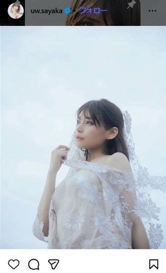 　似鳥沙也加のインスタグラム＠ｕｗ．ｓａｙａｋａより