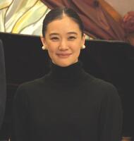 　取材会に出席した蒼井優